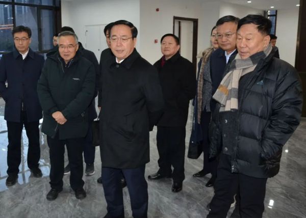 棗莊市委常委、滕州市委書記王廣部到一滕集團參觀考察